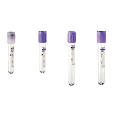 Vacutainer hematologie 2 ml, K3 EDTA (13x75 mm)